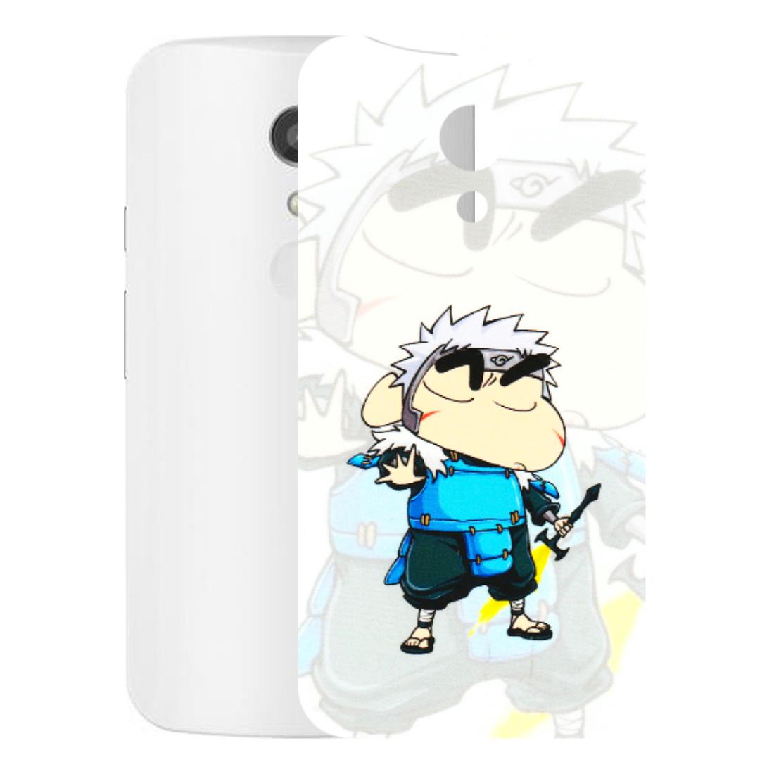 Motorola Phone Skins (All Models) - Angry Young Shinchan - 3D Embossed Finish (L-226) Motorola Moto G2