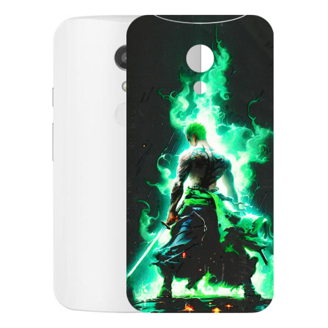 Motorola Phone Skins (All Models) - Zoro Sword - 3D Embossed Finish (L-241) Motorola Moto G2