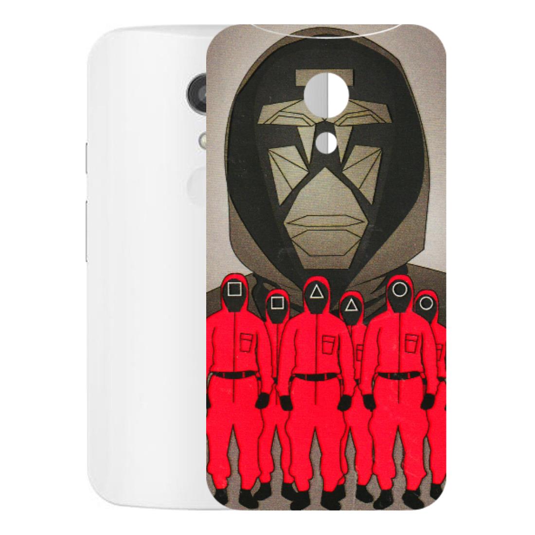 Motorola Phone Skins (All Models) - Squid Game Hero - 3D Embossed Finish (L-245) Motorola Moto G2