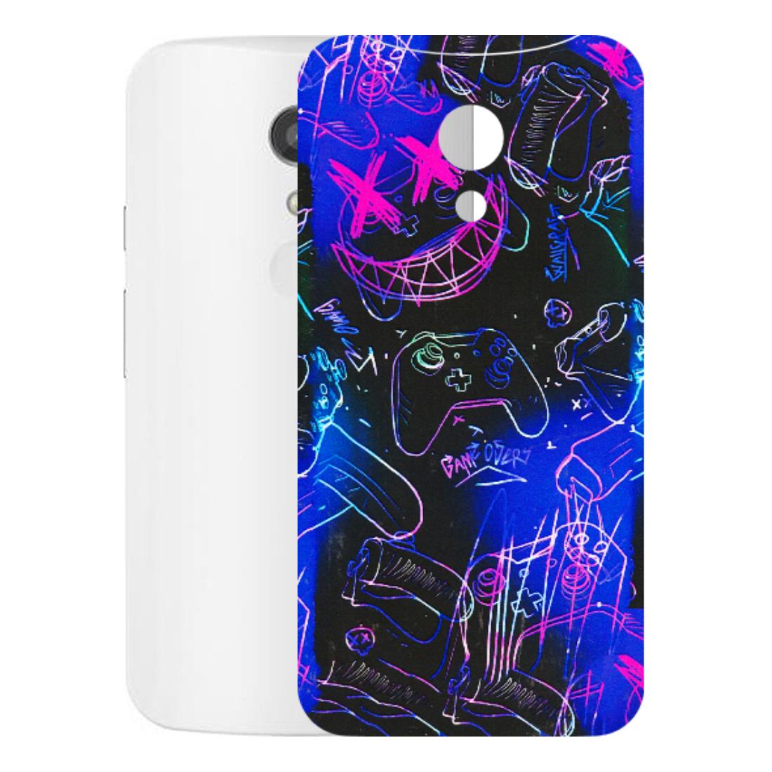 Motorola Phone Skins (All Models) - Gamers Paradise - 3D Embossed Finish (L-258) Motorola Moto G2