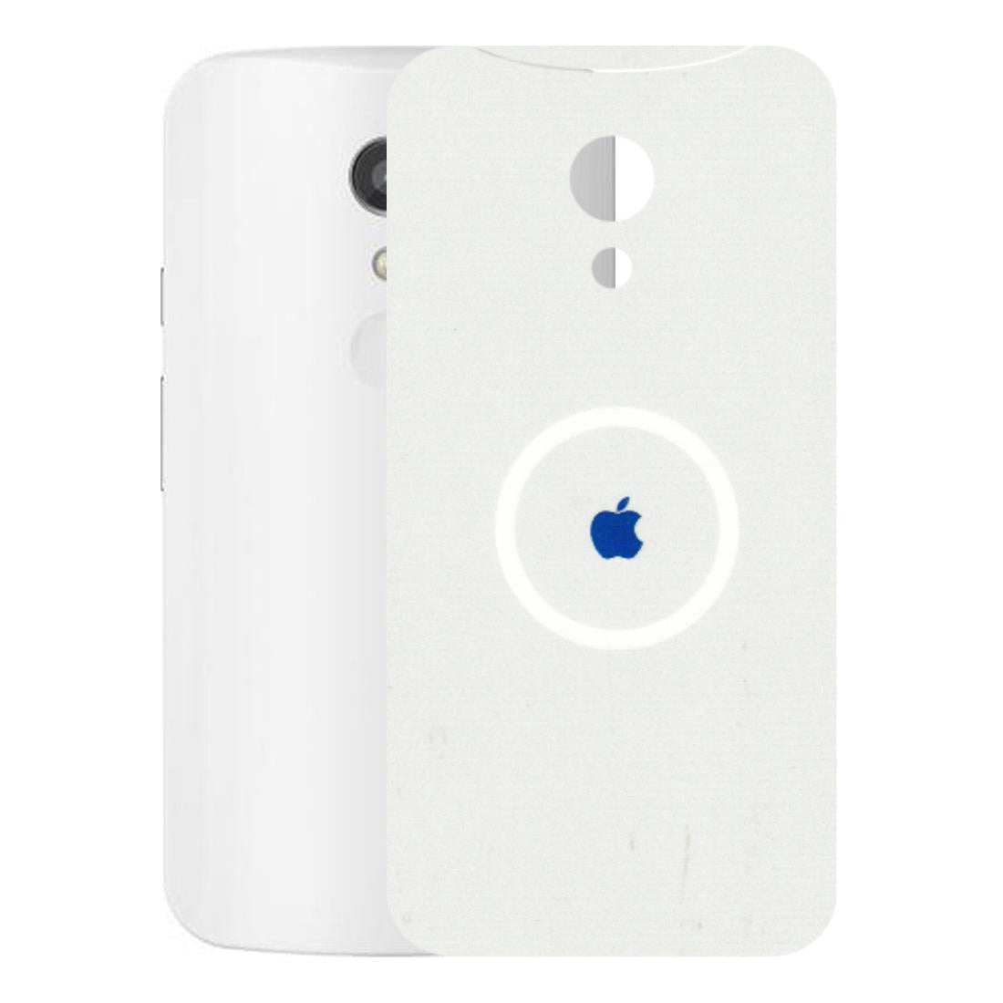 Motorola Phone Skins (All Models) - iPhone Magsafe Logo - 3D Embossed Finish (L-320) Motorola Moto G2