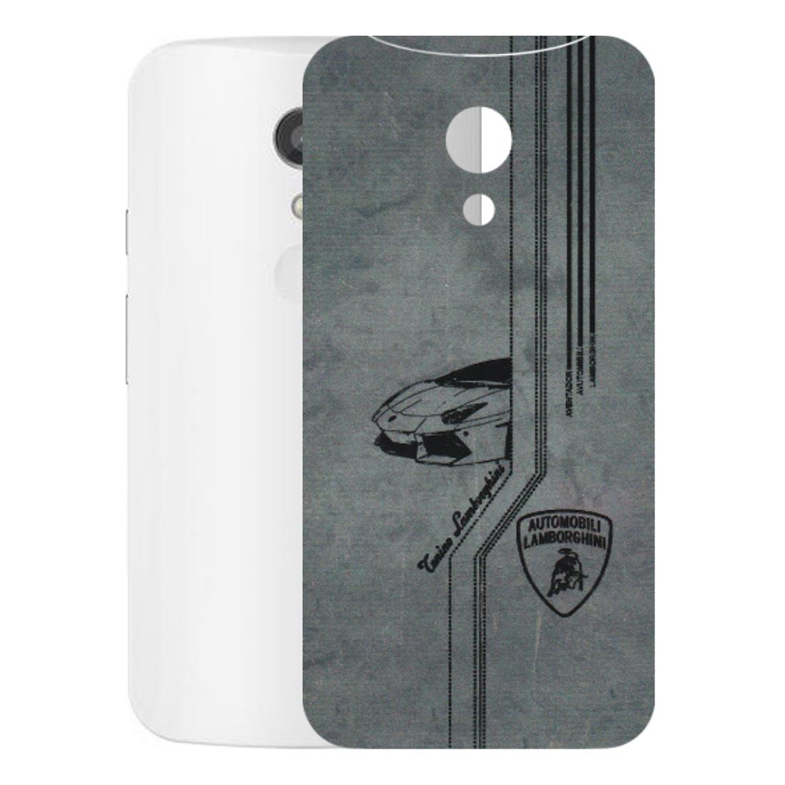 Motorola Phone Skins (All Models) - New Lamborgini Aventador - 3D Embossed Finish (L-321) Motorola Moto G2