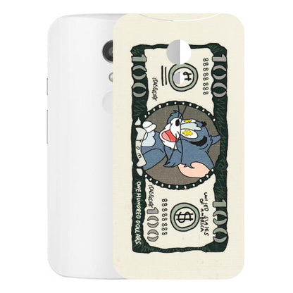 Motorola Phone Skins (All Models) - Tom Hundred Dollar - 3D Embossed Finish (L-324) Motorola Moto G2