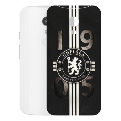 Motorola Phone Skins (All Models) - Chelsea Fan Club - 3D Embossed Finish (L-36) Motorola Moto G2