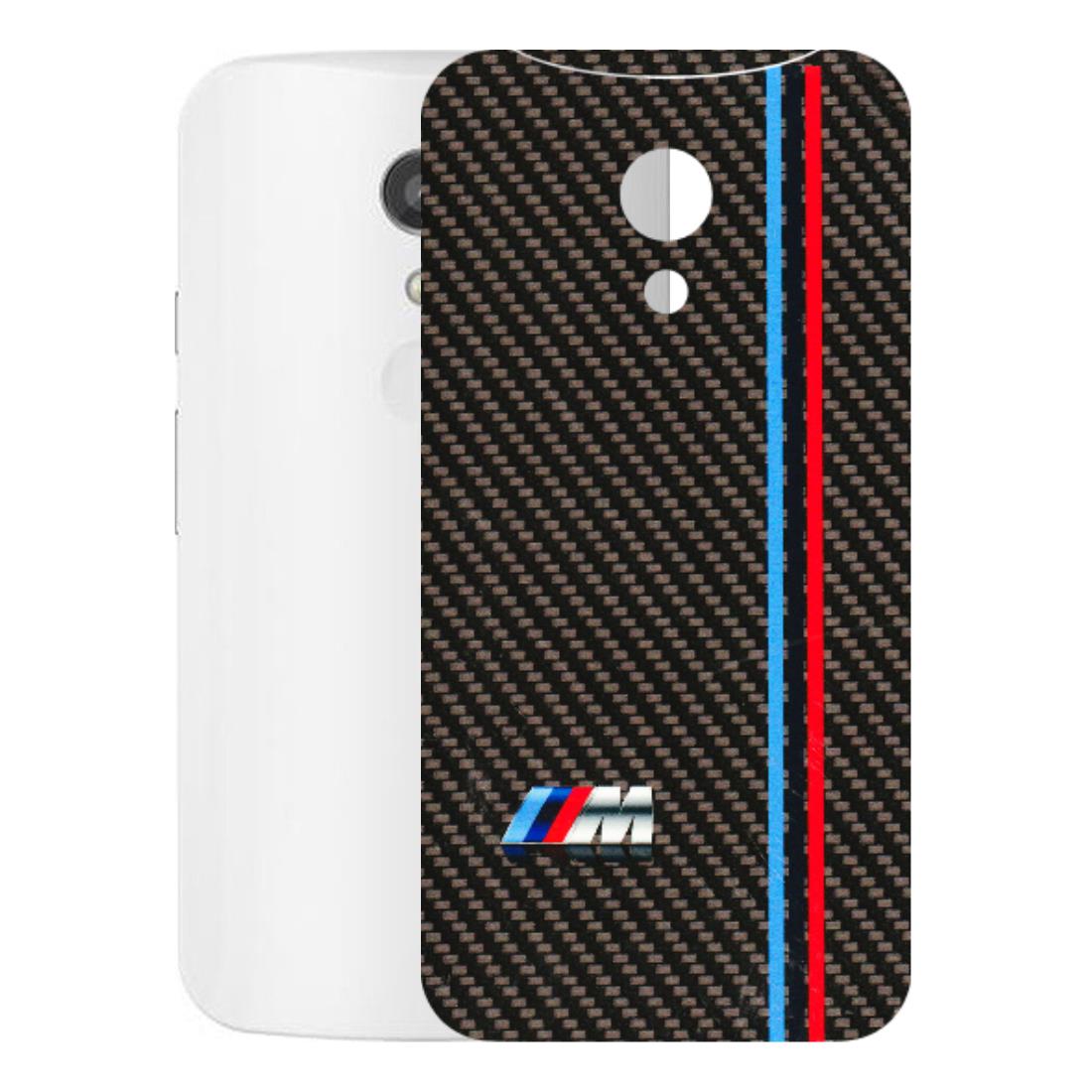 Motorola Phone Skins (All Models) - BM Carbon Fiber Feels - 3D Embossed Finish (L-38) Motorola Moto G2
