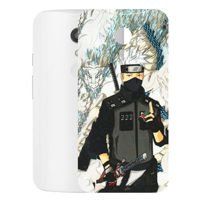Motorola Phone Skins (All Models) - Kakashi Hatake Naruto Anime - 3D Embossed Finish (L-46) Motorola Moto G2