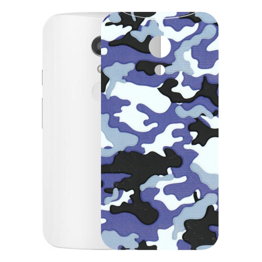 Motorola Phone Skins (All Models) - Powerfull Military Camoflauge - 3D Embossed Finish (L-49) Motorola Moto G2