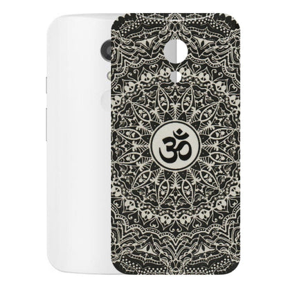 Motorola Phone Skins (All Models) - Aum Elegant Mandala - 3D Embossed Finish (L-62) Motorola Moto G2