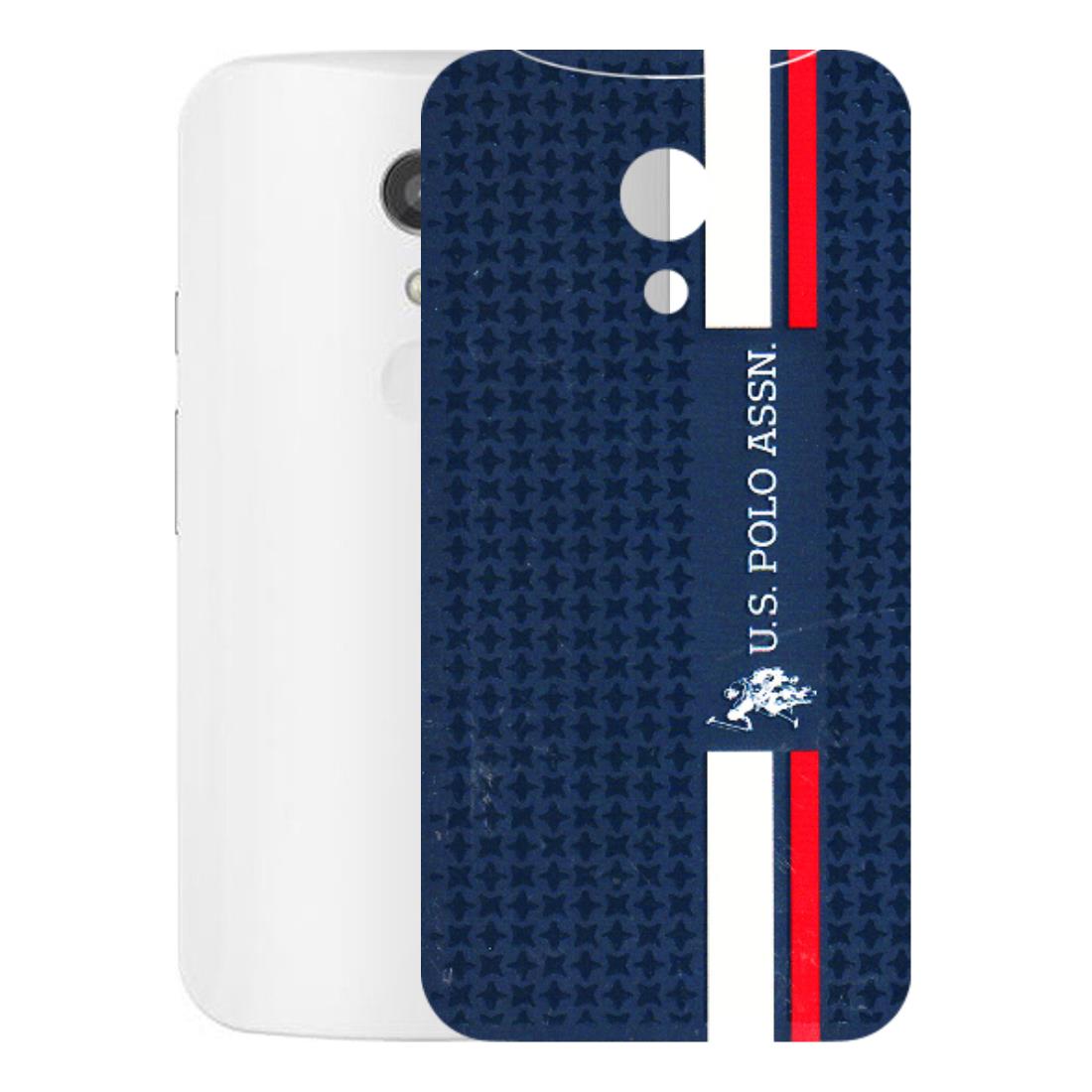 Motorola Phone Skins (All Models) - US POLO Designer Brand - 3D Embossed Finish (L-65) Motorola Moto G2