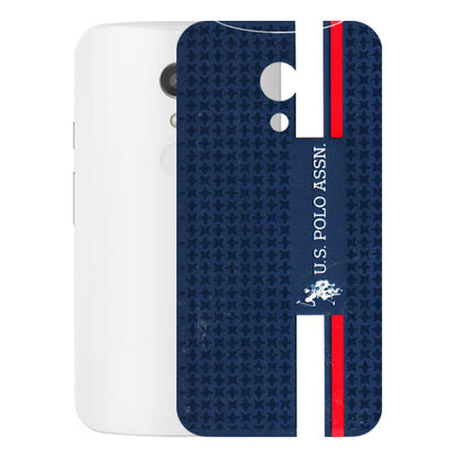 Motorola Phone Skins (All Models) - US POLO Designer Brand - 3D Embossed Finish (L-65) Motorola Moto G2