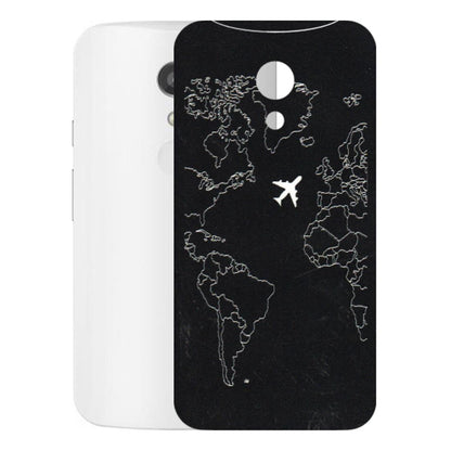 Motorola Phone Skins (All Models) - Never Ending Travel - 3D Embossed Finish (L-79) Motorola Moto G2