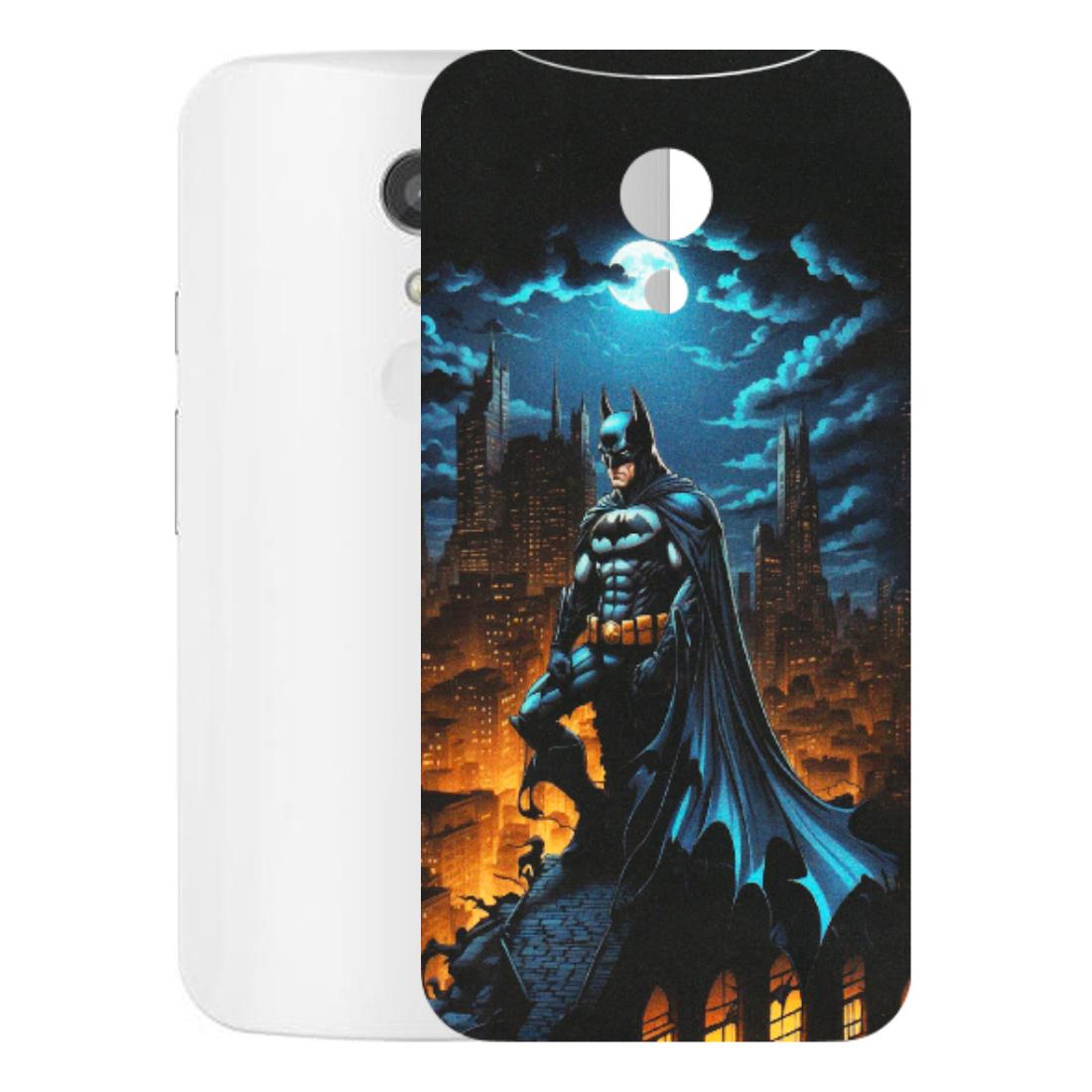 Motorola Phone Skins (All Models) - Batman Arkham City - Matte Finish (M-01) Motorola Moto G2