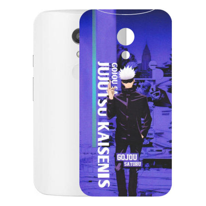 Motorola Phone Skins (All Models) - Jujutsu Kaisen Gojo - Matte Finish (M-05) Motorola Moto G2