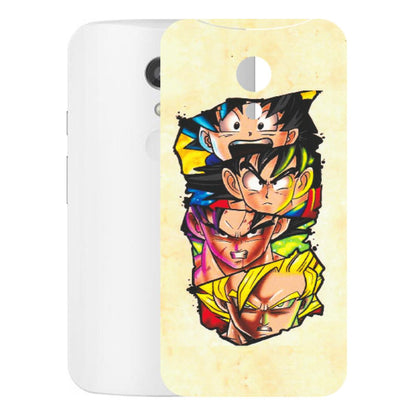 Motorola Phone Skins (All Models) - Angry Multi Anime - Matte Finish (M-113) Motorola Moto G2