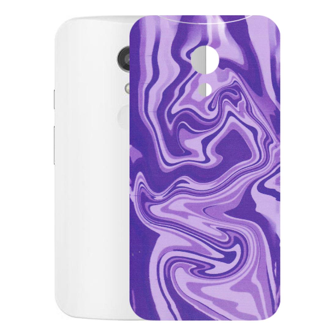 Motorola Phone Skins (All Models) - Hazy Purple Nights - Matte Finish (M-14) Motorola Moto G2