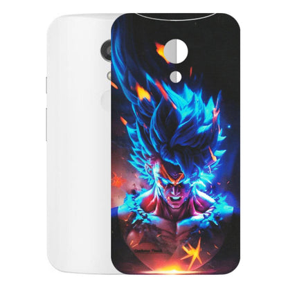 Motorola Phone Skins (All Models) - Angry Goku Dragon Ball Anime - Matte Finish (M-150) Motorola Moto G2