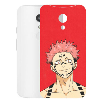 Motorola Phone Skins (All Models) - Ryomen Sukuna Fun Anime - Matte Finish (M-153) Motorola Moto G2