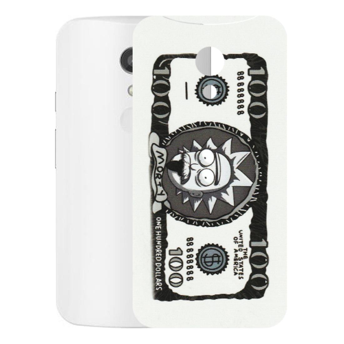 Motorola Phone Skins (All Models) - Rick And Morty Hundred Dollar Anime - Matte Finish (M-161) Motorola Moto G2