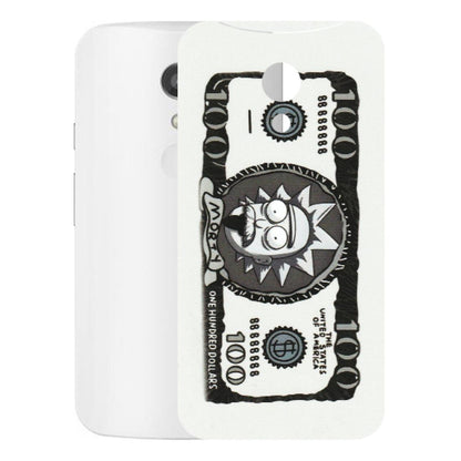 Motorola Phone Skins (All Models) - Rick And Morty Hundred Dollar Anime - Matte Finish (M-161) Motorola Moto G2