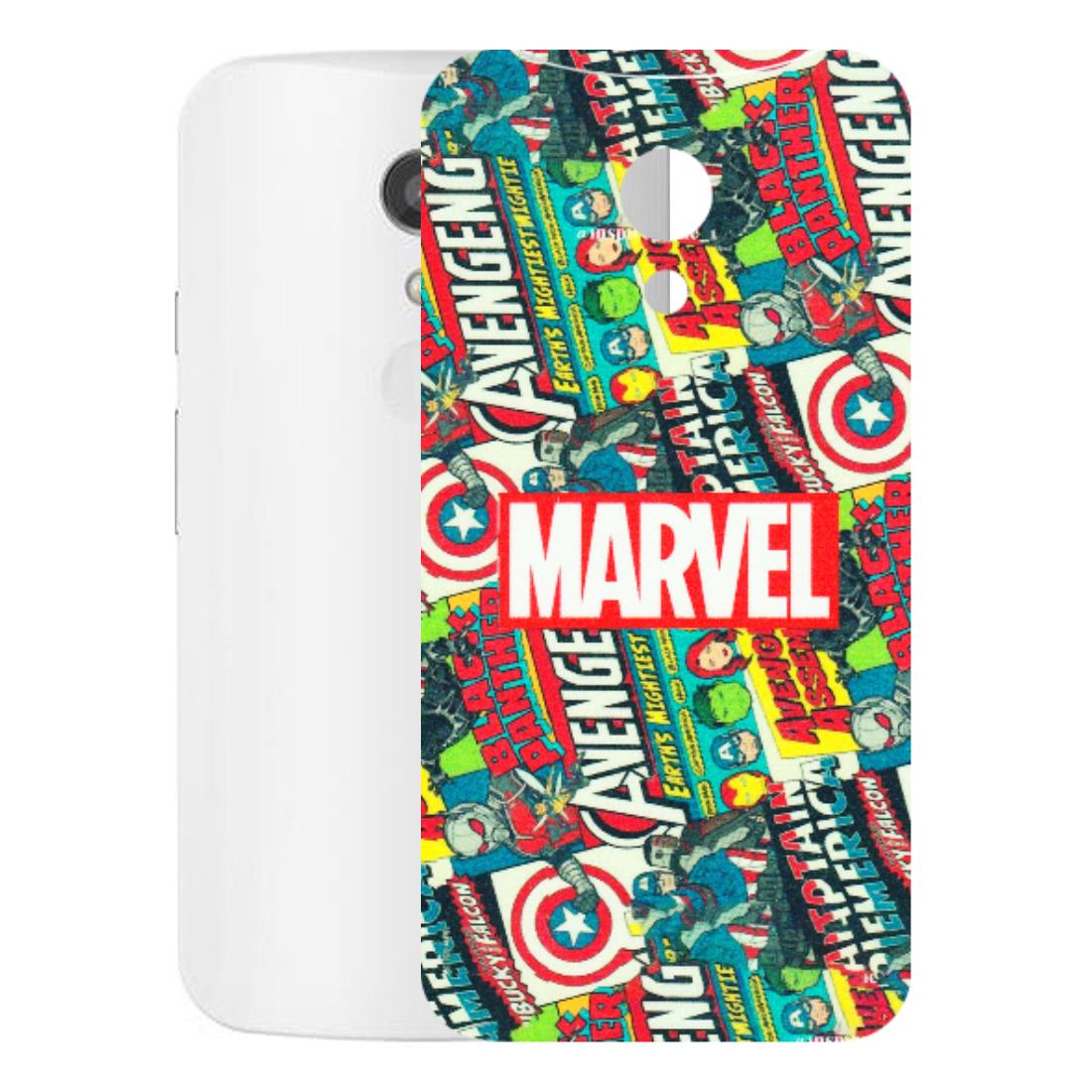 Motorola Phone Skins (All Models) - Marvel Comic Lover - Matte Finish (M-30) Motorola Moto G2