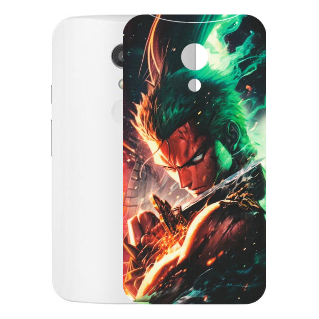 Motorola Phone Skins (All Models) - Anime Gojo Sword - Matte Finish (M-32) Motorola Moto G2