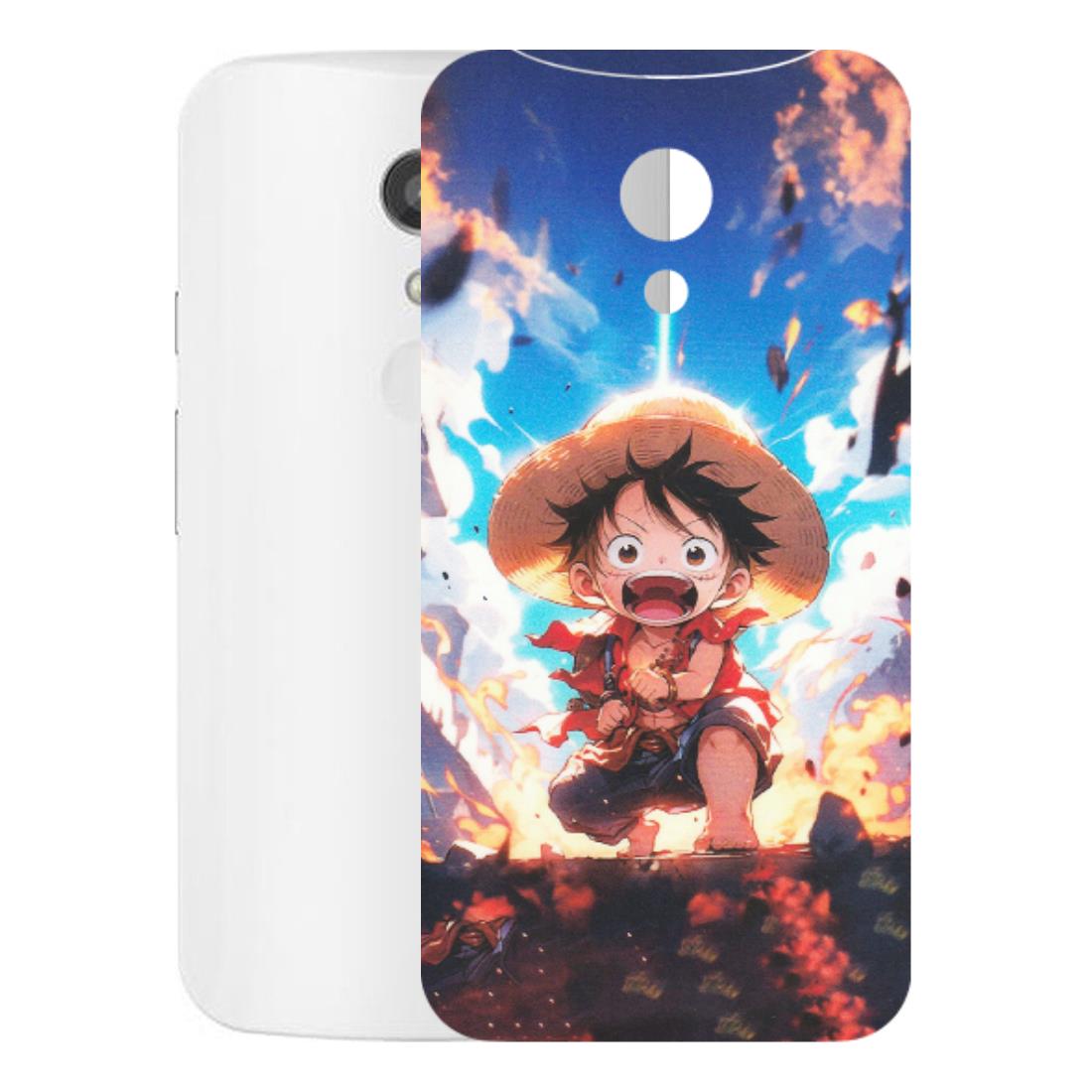 Motorola Phone Skins (All Models) - Toon One Piece Cute Character - Matte Finish (M-35) Motorola Moto G2