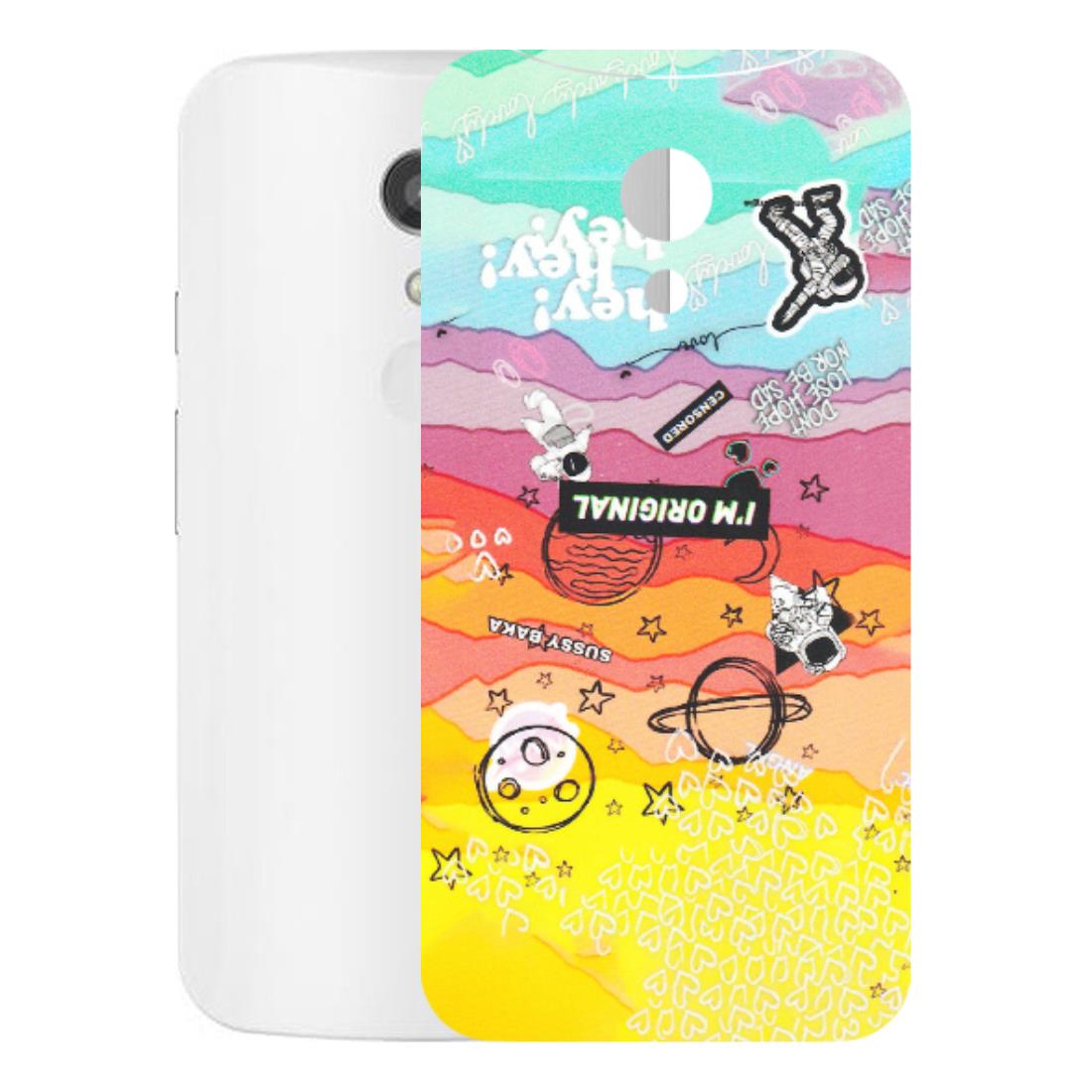 Motorola Phone Skins (All Models) - The Original Astronaut - Matte Finish (M-79) Motorola Moto G2