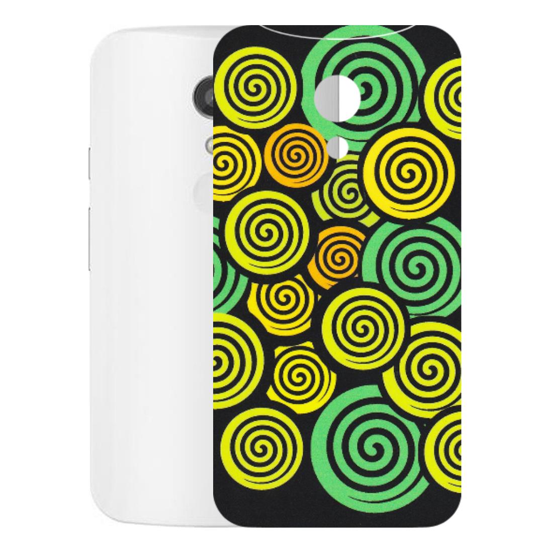 Motorola Phone Skins (All Models) - Crazy Spiral - Matte Finish (M-91) Motorola Moto G2