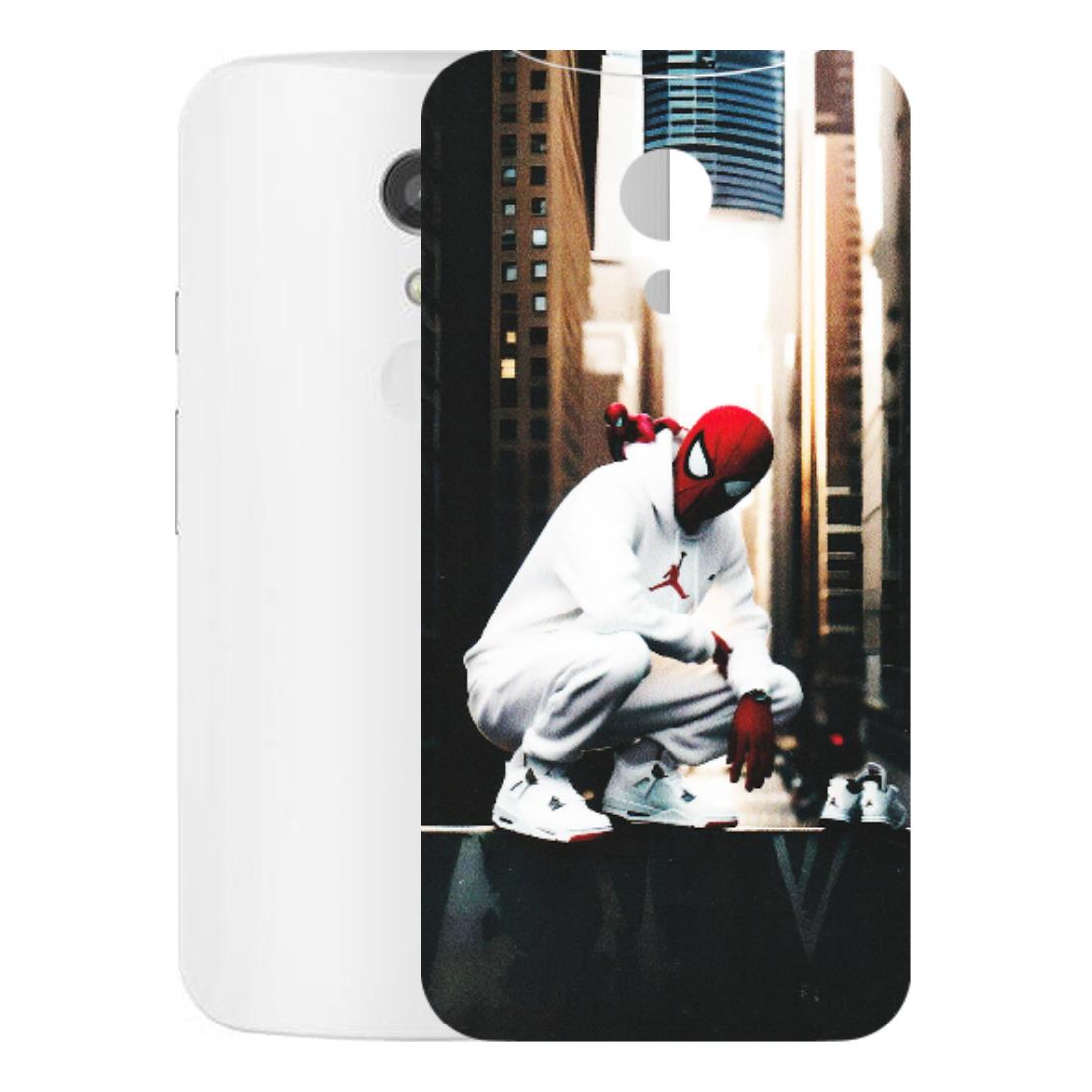 Motorola Phone Skins (All Models) - Sportsman Spider Man - Matte Finish (M-94) Motorola Moto G2