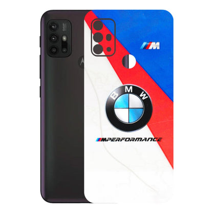 Motorola Phone Skins (All Models) - BM Performance Car Lover - 3D Embossed Finish (L-10) Motorola Moto G30