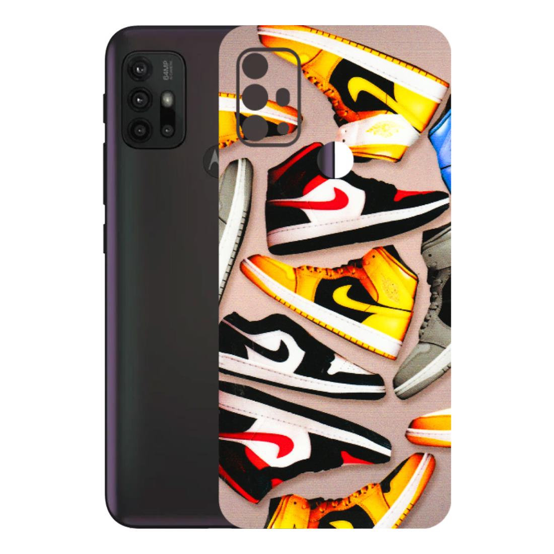 Motorola Phone Skins (All Models) - Sneaker Lover - 3D Embossed Finish (L-135) Motorola Moto G30