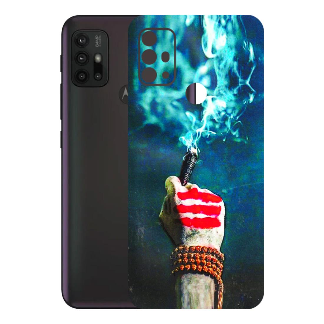 Motorola Phone Skins (All Models) - Mahadev Bhakt - 3D Embossed Finish (L-146) Motorola Moto G30