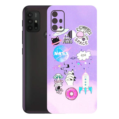 Motorola Phone Skins (All Models) - I Need My Nasa Skin - 3D Embossed Finish (L-149) Motorola Moto G30