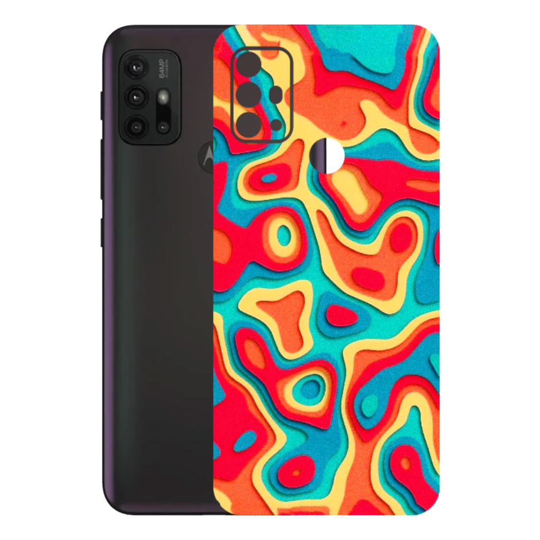 Motorola Phone Skins (All Models) - Abstract Swirl - 3D Embossed Finish (L-150) Motorola Moto G30