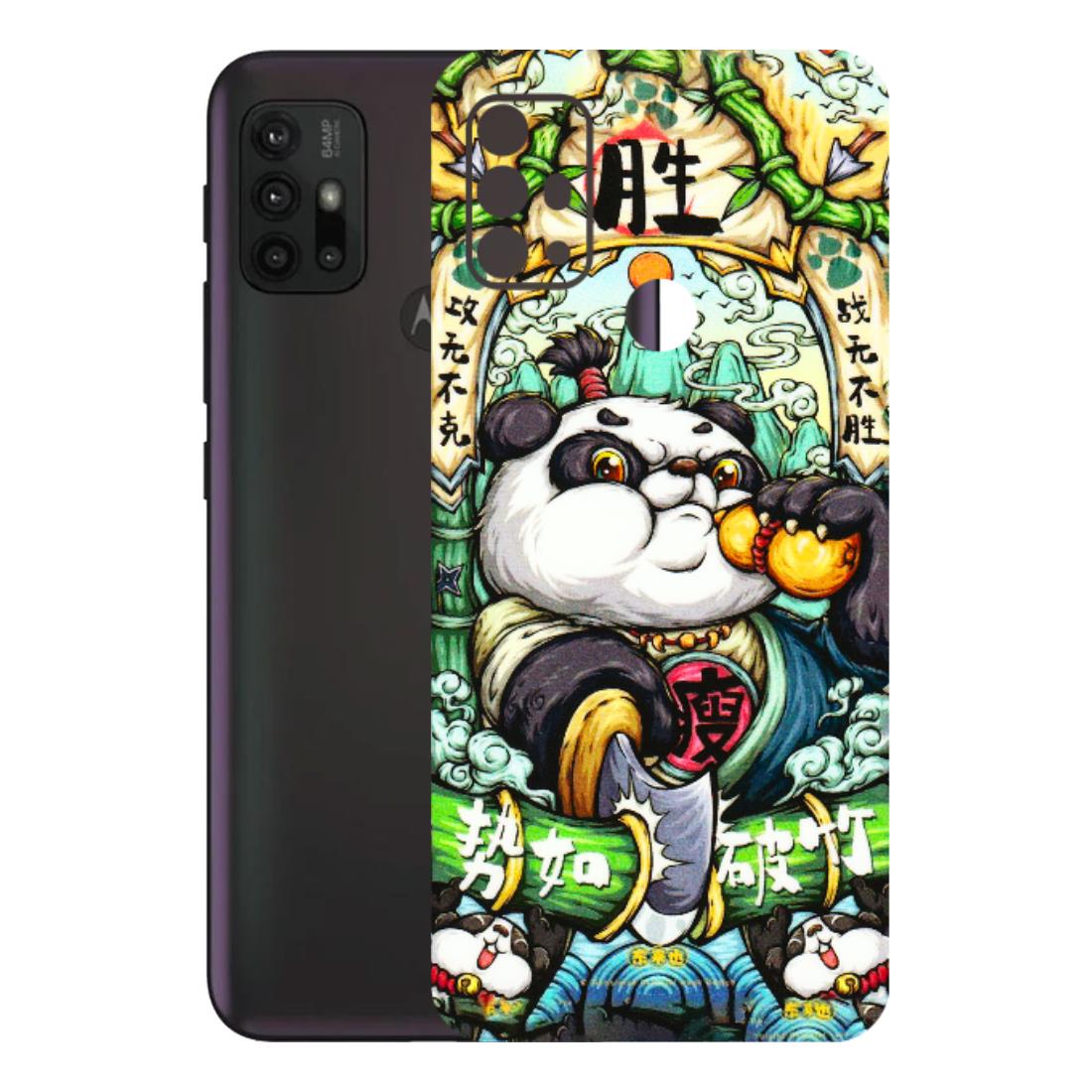 Motorola Phone Skins (All Models) - Royal Rich Panda - 3D Embossed Finish (L-170) Motorola Moto G30