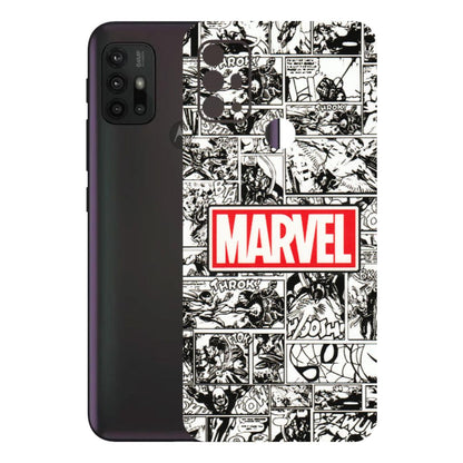 Motorola Phone Skins (All Models) - Marvel Comic - 3D Embossed Finish (L-171) Motorola Moto G30