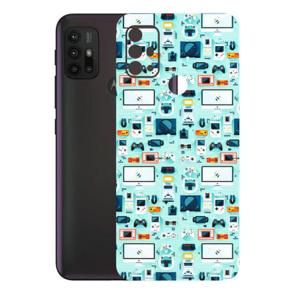 Motorola Phone Skins (All Models) - Gadgets Doodle - 3D Embossed Finish (L-184) Motorola Moto G30