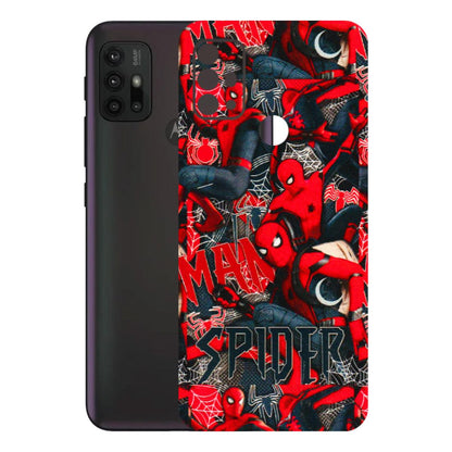Motorola Phone Skins (All Models) - SpiderMan Cool - 3D Embossed Finish (L-188) Motorola Moto G30