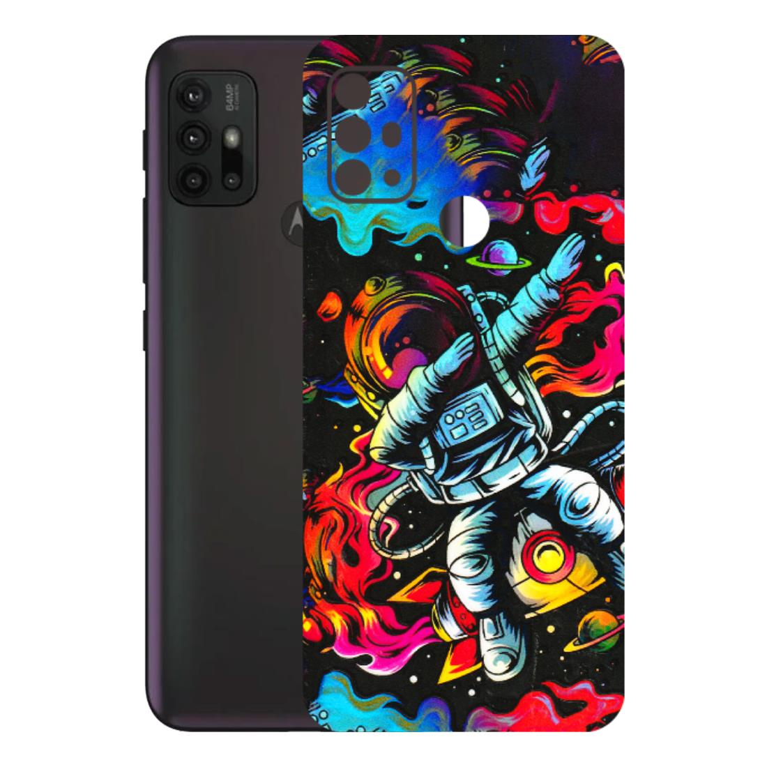 Motorola Phone Skins (All Models) - Astronaut Dope - 3D Embossed Finish (L-191) Motorola Moto G30