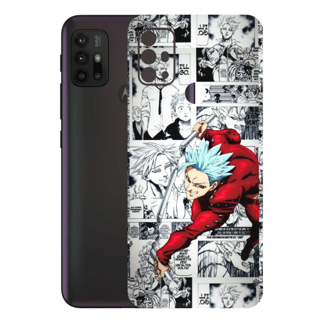 Motorola Phone Skins (All Models) - Anime Comic - 3D Embossed Finish (L-192) Motorola Moto G30