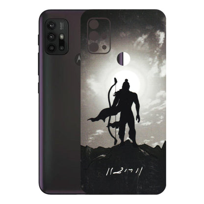 Motorola Phone Skins (All Models) - Jai Siya Ram - 3D Embossed Finish (L-200) Motorola Moto G30