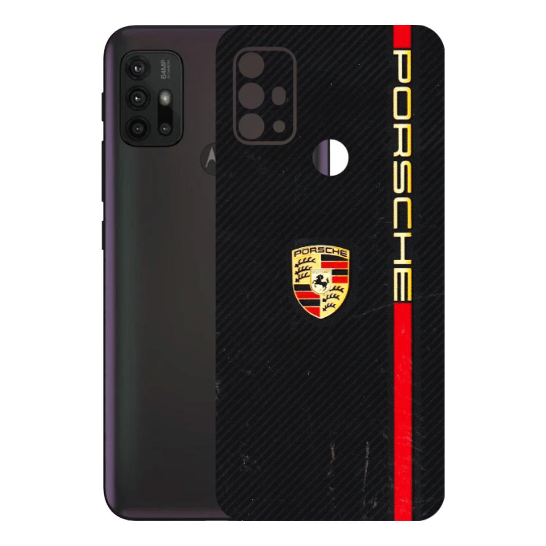 Motorola Phone Skins (All Models) - Premium Porsche - 3D Embossed Finish (L-225) Motorola Moto G30