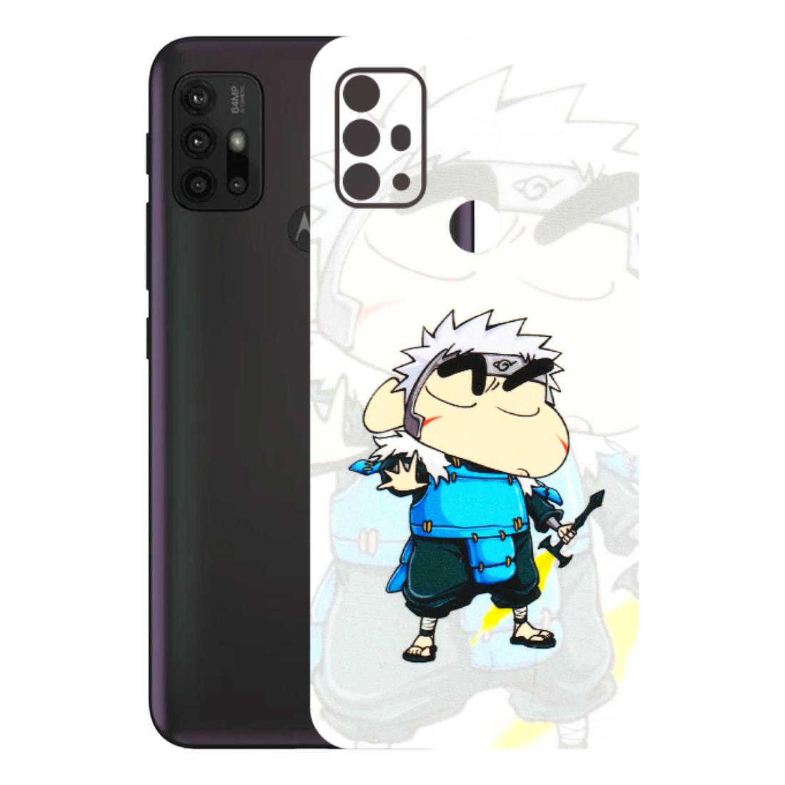 Motorola Phone Skins (All Models) - Angry Young Shinchan - 3D Embossed Finish (L-226) Motorola Moto G30