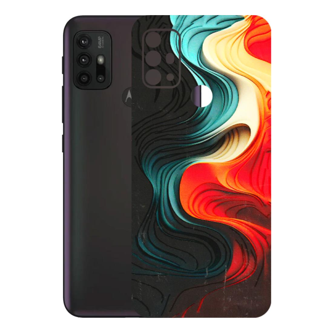 Motorola Phone Skins (All Models) - The Silky Swirl - 3D Embossed Finish (L-240) Motorola Moto G30