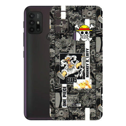 Motorola Phone Skins (All Models) - Cuffy Anime MonkeyCamic - 3D Embossed Finish (L-242) Motorola Moto G30