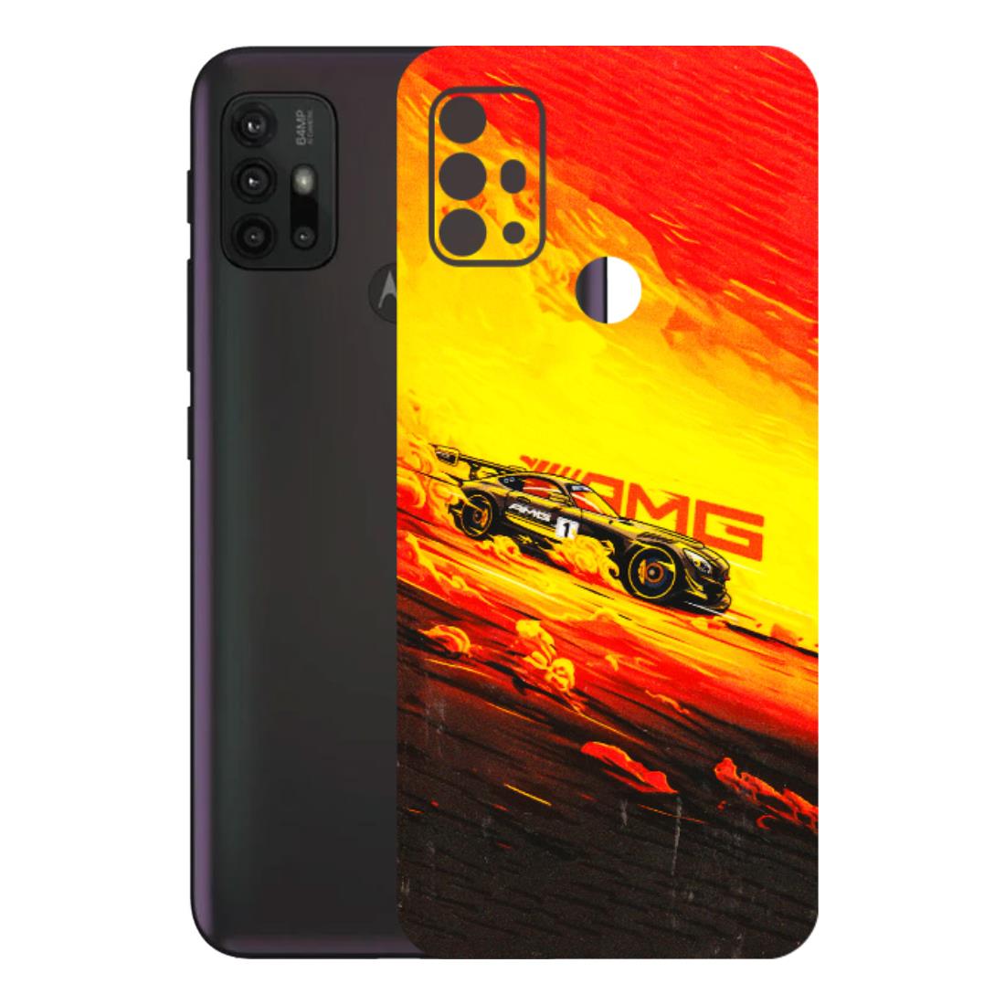 Motorola Phone Skins (All Models) - AMG Car Speed Cover - 3D Embossed Finish (L-256) Motorola Moto G30