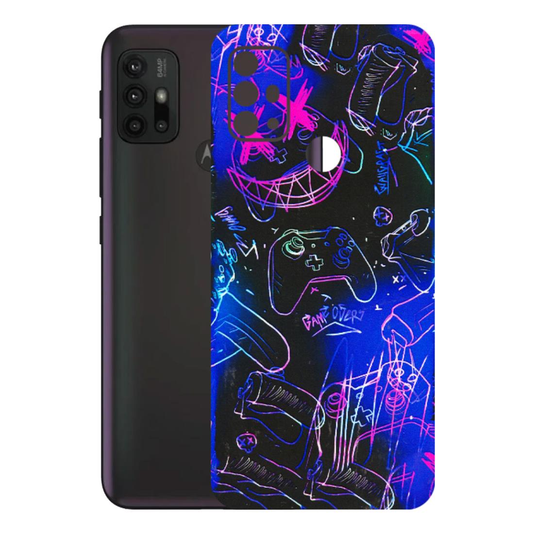 Motorola Phone Skins (All Models) - Gamers Paradise - 3D Embossed Finish (L-258) Motorola Moto G30
