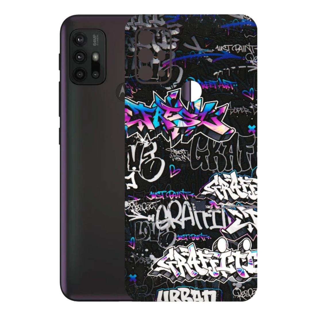 Motorola Phone Skins (All Models) - Graffiti Killer - 3D Embossed Finish (L-274) Motorola Moto G30