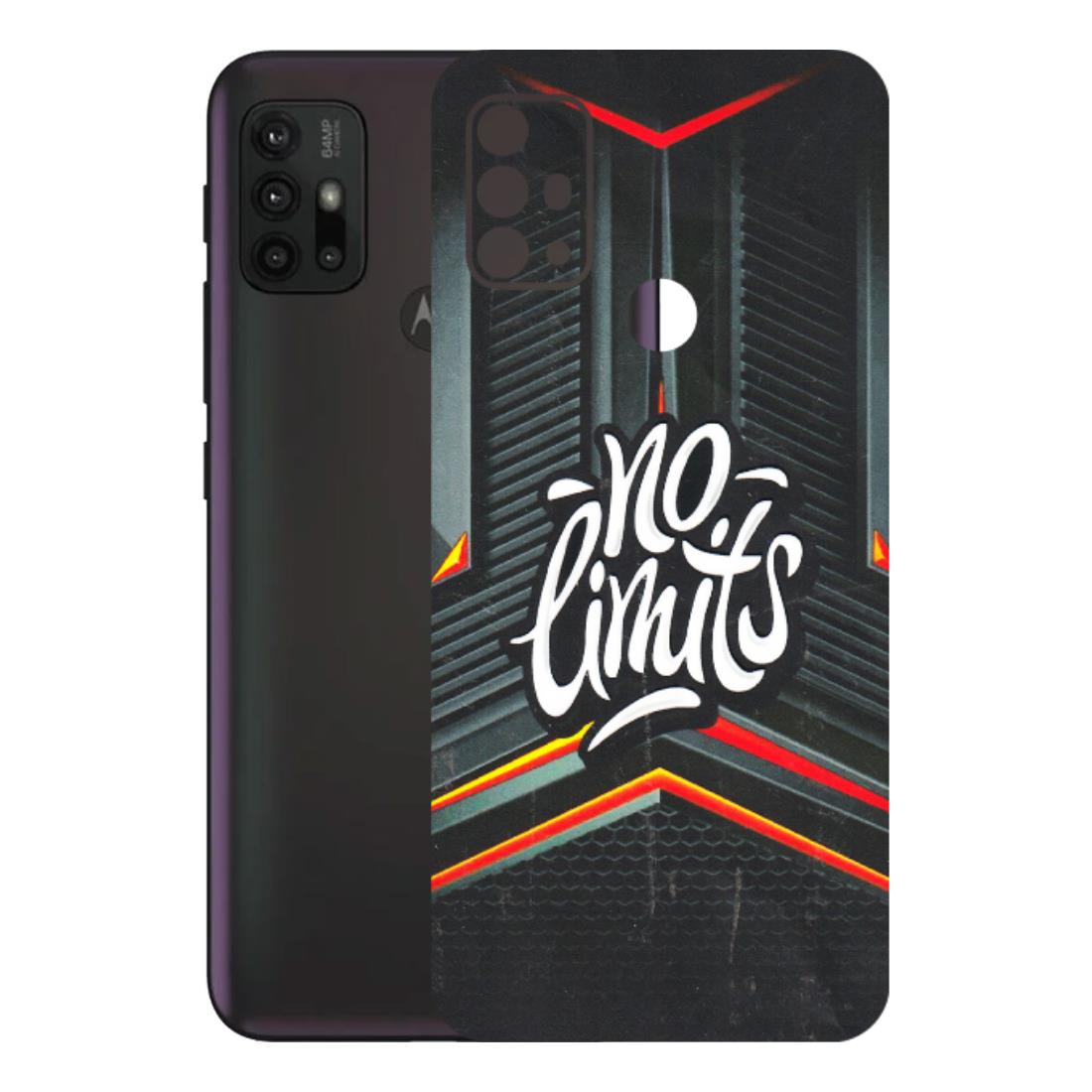 Motorola Phone Skins (All Models) - No Limits - 3D Embossed Finish (L-286) Motorola Moto G30