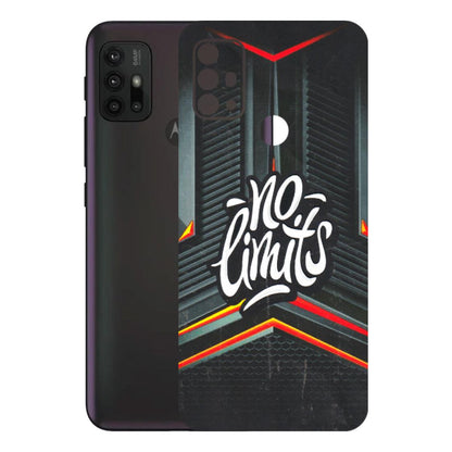 Motorola Phone Skins (All Models) - No Limits - 3D Embossed Finish (L-286) Motorola Moto G30